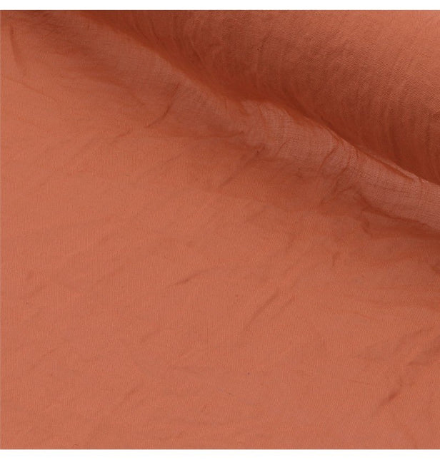 Oranje Tafelkleed Chiffon 3m van CHAKS koop je bij Partywinkel