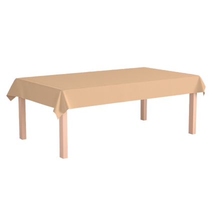 Oranje Tafelkleed Pastel 2,74m van Paper Dreams koop je bij Partywinkel