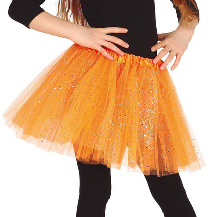 Oranje Tutu Kind 31cm van Fiestas Guirca koop je bij Partywinkel