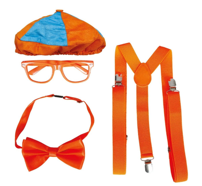 Oranje Verkleedset Blippy 3 delig van Fiestas Guirca koop je bij Partywinkel