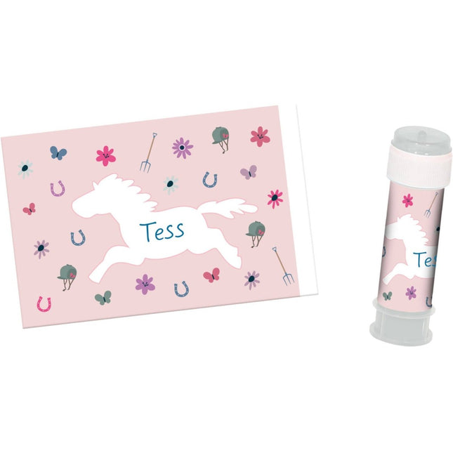 Paard Stickers Bellenblaas 6st van Folat koop je bij Partywinkel