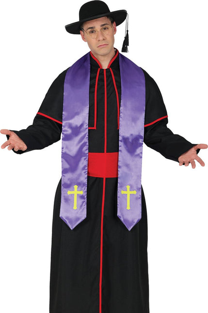 Paarse Stola van Fiestas Guirca koop je bij Partywinkel