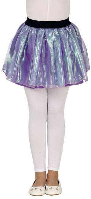 Paarse Tutu Meisje 30cm van Fiestas Guirca koop je bij Partywinkel