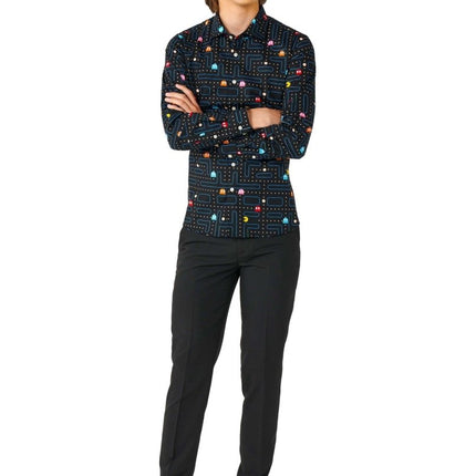 PAC - MAN Overhemd Jongen Tiener OppoSuits van OppoSuits koop je bij Partywinkel