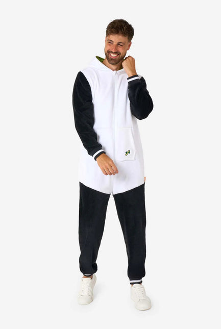 Panda Onesie Zwart Wit van OppoSuits koop je bij Partywinkel