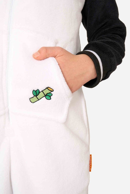 Panda Onesie Zwart Wit Kind van OppoSuits koop je bij Partywinkel