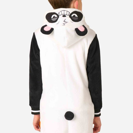 Panda Onesie Zwart Wit Kind van OppoSuits koop je bij Partywinkel