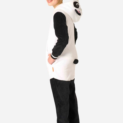 Panda Onesie Zwart Wit Kind van OppoSuits koop je bij Partywinkel