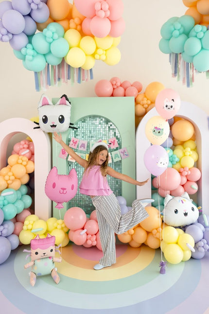 Pandy Paws folie ballon, 65x57 cm van Partydeco koop je bij Partywinkel