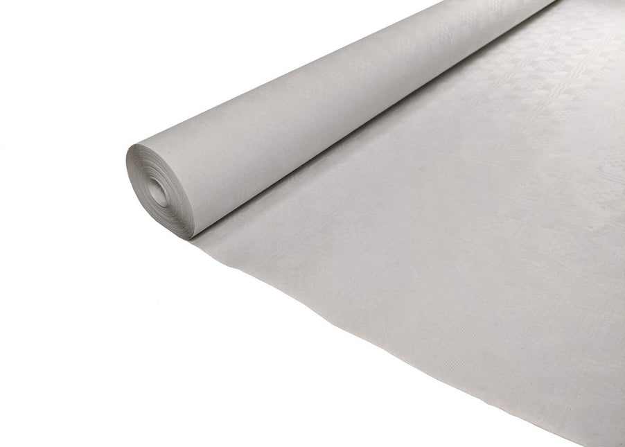 Papieren Tafelkleed Wit 25m van WeFiesta koop je bij Partywinkel