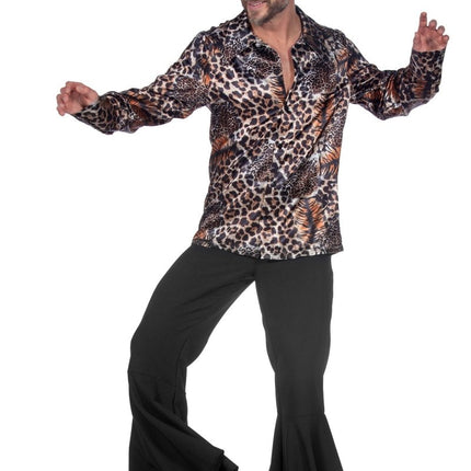 Panter Blouse Heren van Wilbers & Wilbers koop je bij Partywinkel