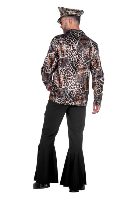 Panter Blouse Heren van Wilbers & Wilbers koop je bij Partywinkel