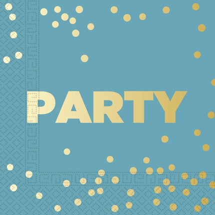 Party Servetten Pastel 33cm 16st van Procos koop je bij Partywinkel