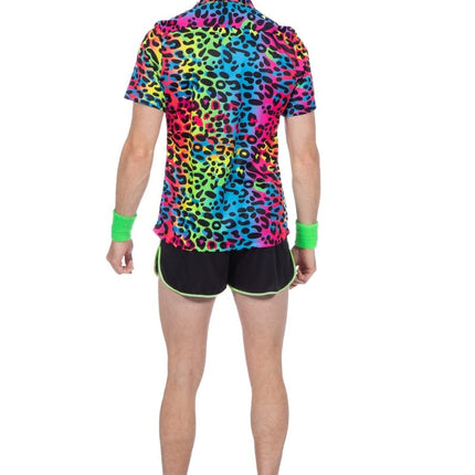 Panter Shirt Heren Neon van Wilbers & Wilbers koop je bij Partywinkel