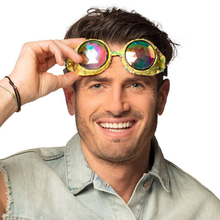 Partybril Mirage Goud 18cm van Boland koop je bij Partywinkel