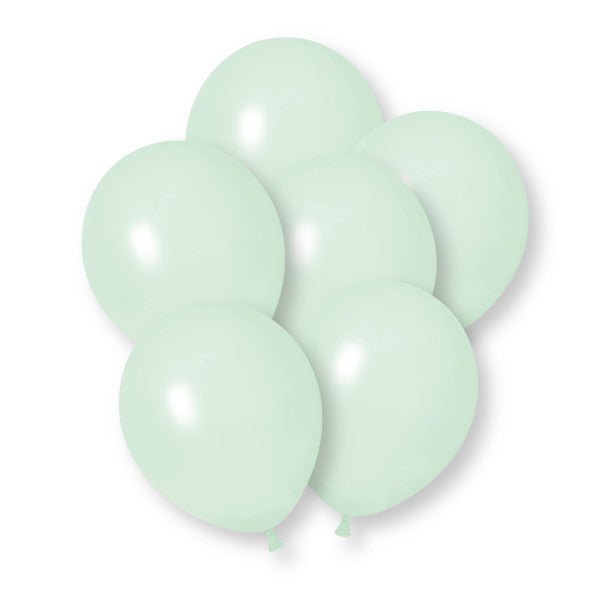 Pastelgroene Ballonnen 30cm 10st van Unique koop je bij Partywinkel