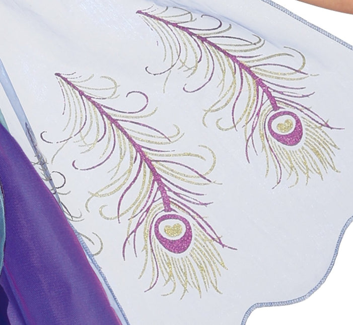 Pauw Kostuum Blauw Paars Meisje van Fiestas Guirca koop je bij Partywinkel