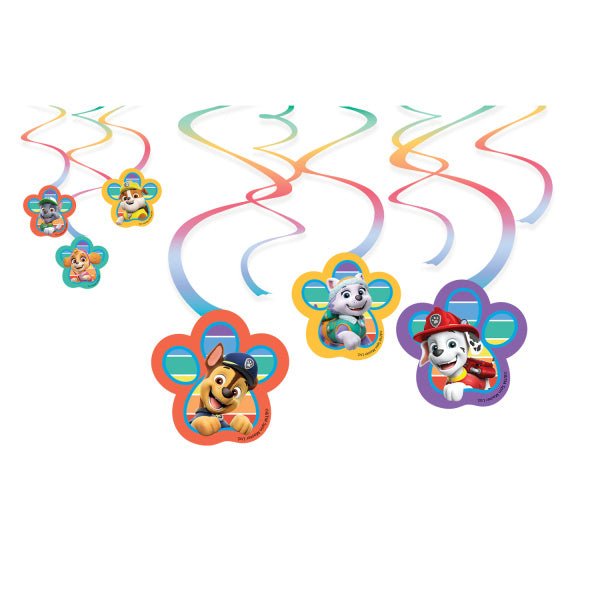Paw Patrol Hangdecoratie 60cm 6st van Riethmueller koop je bij Partywinkel