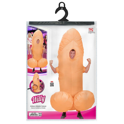 Penis Kostuum Nude Heren Opblaasbaar van Widmann koop je bij Partywinkel