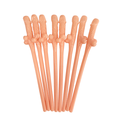 Penis Rietjes 19,5cm 8st van Paper Dreams koop je bij Partywinkel