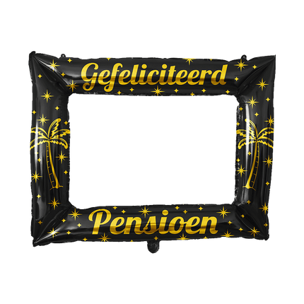 Pensioen Ballon Frame 85cm van Paper Dreams koop je bij Partywinkel