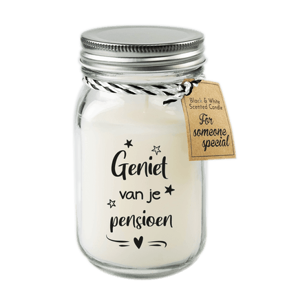 Pensioen Geurkaars van Paper Dreams koop je bij Partywinkel