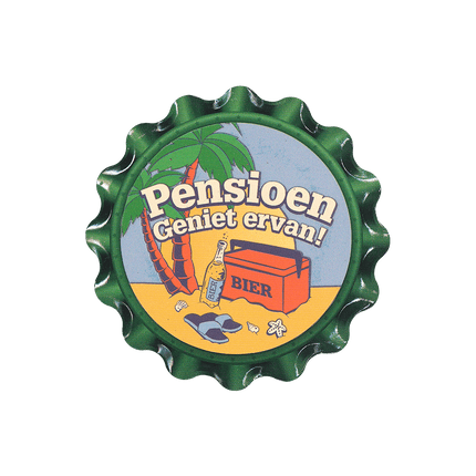 Pensioen Onderzetters 11cm van Paper Dreams koop je bij Partywinkel