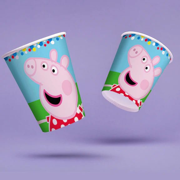 Peppa Pig Bekers 250ml 8st van VDV Benefit koop je bij Partywinkel