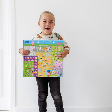 Peppa Pig Stickerset Groot van Bambolino koop je bij Partywinkel