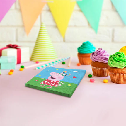 Peppa Pig Servetten 33cm 20st