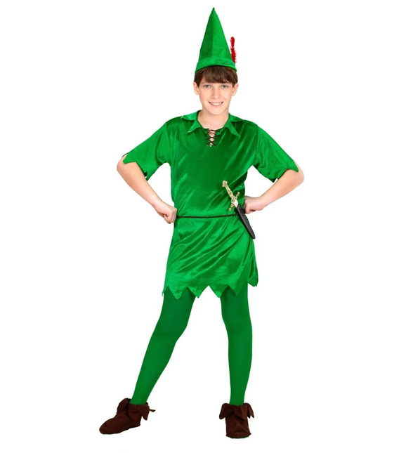 Peter Pan Kostuum Groen Jongen