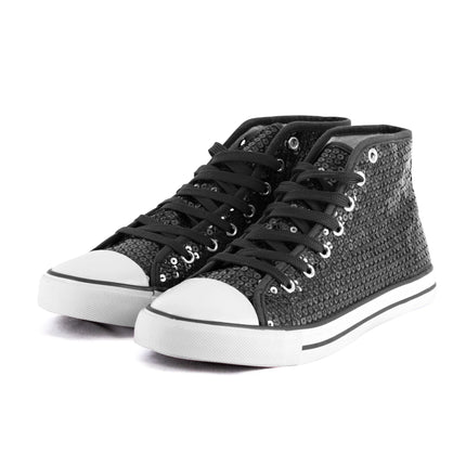 Zwart Schoenen Pailletten