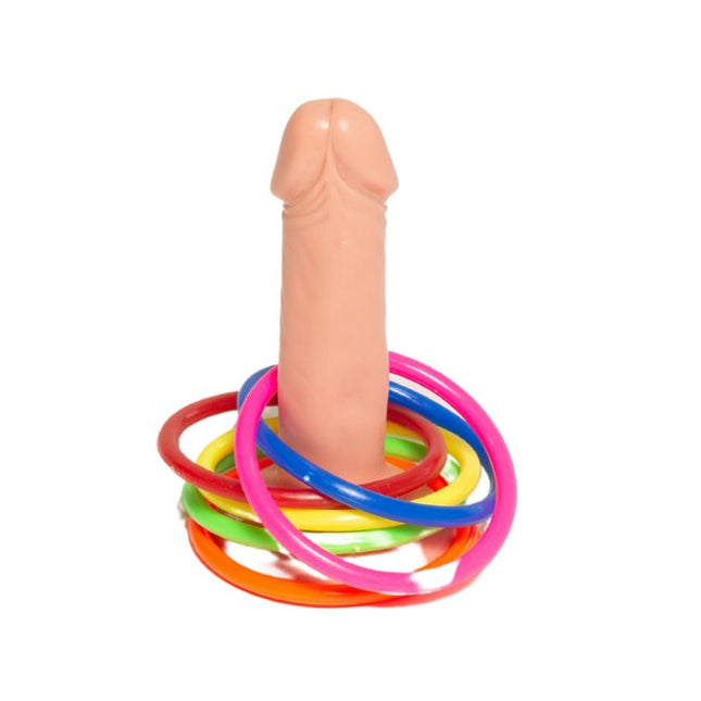 Piemel Ringgooispel met 6 Ringen van Partychimp koop je bij Partywinkel