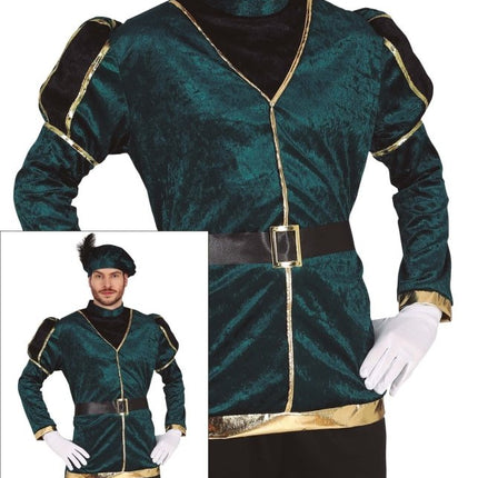 Pietenpak Groen/Goud van Fiestas Guirca koop je bij Partywinkel