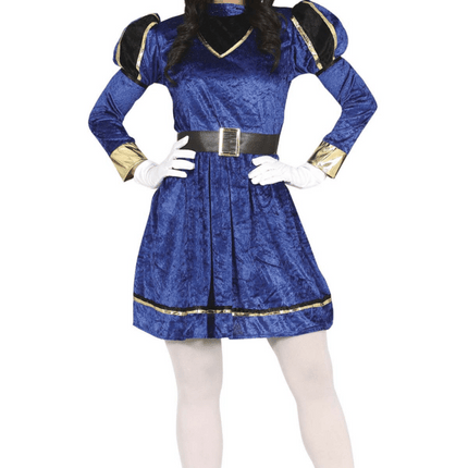 Pietenpak Jurk Blauw van Fiestas Guirca koop je bij Partywinkel