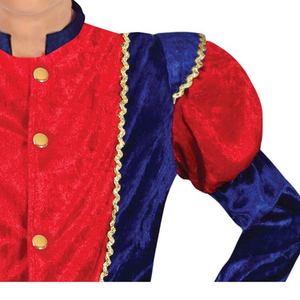 Pietenpak Kind Rood/Blauw van Fiestas Guirca koop je bij Partywinkel
