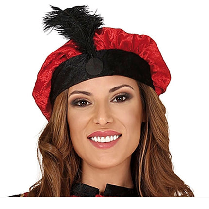 Pietenpak Rood Dames van Fiestas Guirca koop je bij Partywinkel