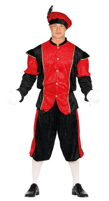 Pietenpak Rood Zwart van Fiestas Guirca koop je bij Partywinkel