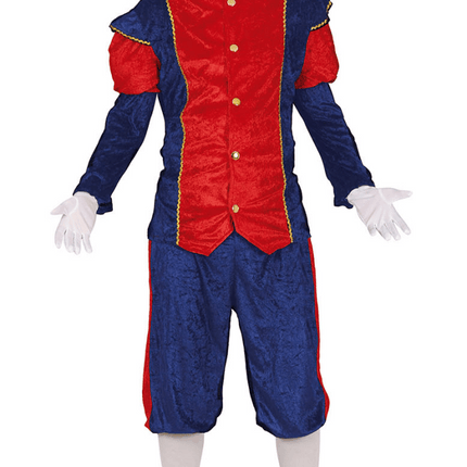 Pietenpak Rood/Blauw van Fiestas Guirca koop je bij Partywinkel