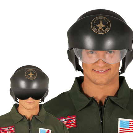 Piloten Helm van Fiestas Guirca koop je bij Partywinkel