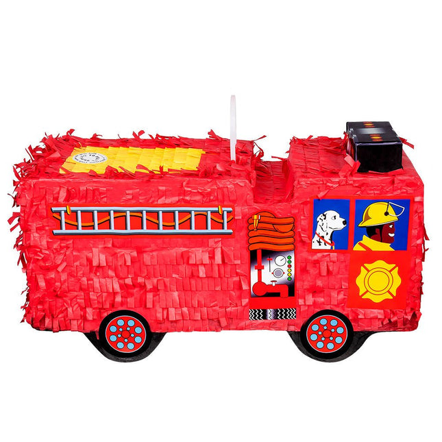 Pinata Brandweerwauto 43cm van Boland koop je bij Partywinkel