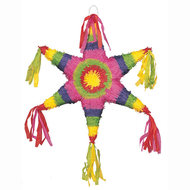 Pinata Mexicaanse Ster 56cm van Unique koop je bij Partywinkel