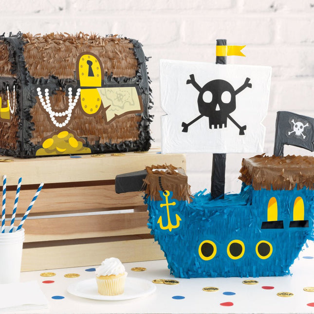 Pinata Piratenschip van Unique koop je bij Partywinkel