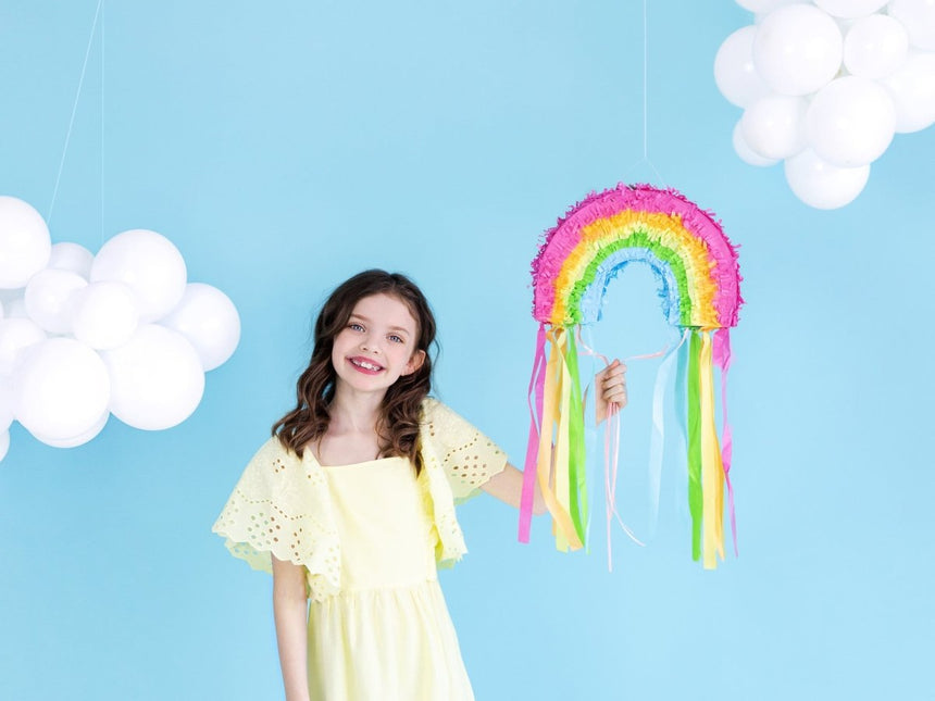Pinata Regenboog 30cm van Partydeco koop je bij Partywinkel