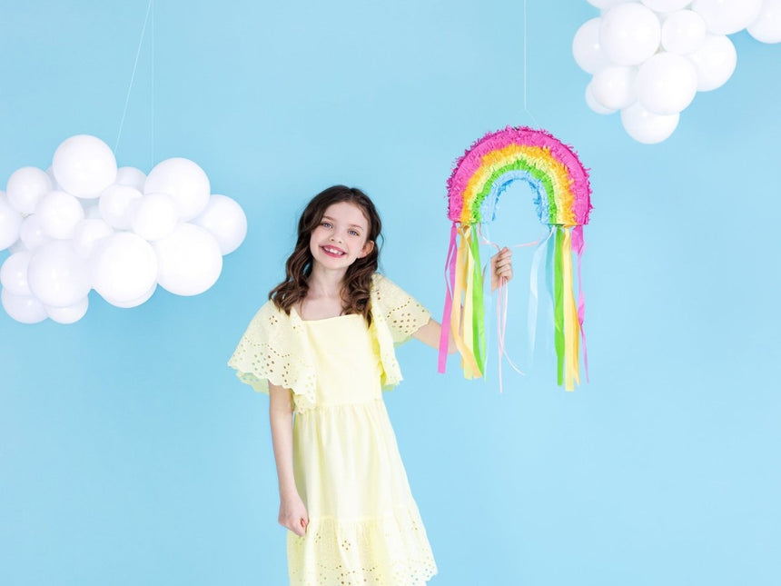 Pinata Regenboog 30cm van Partydeco koop je bij Partywinkel