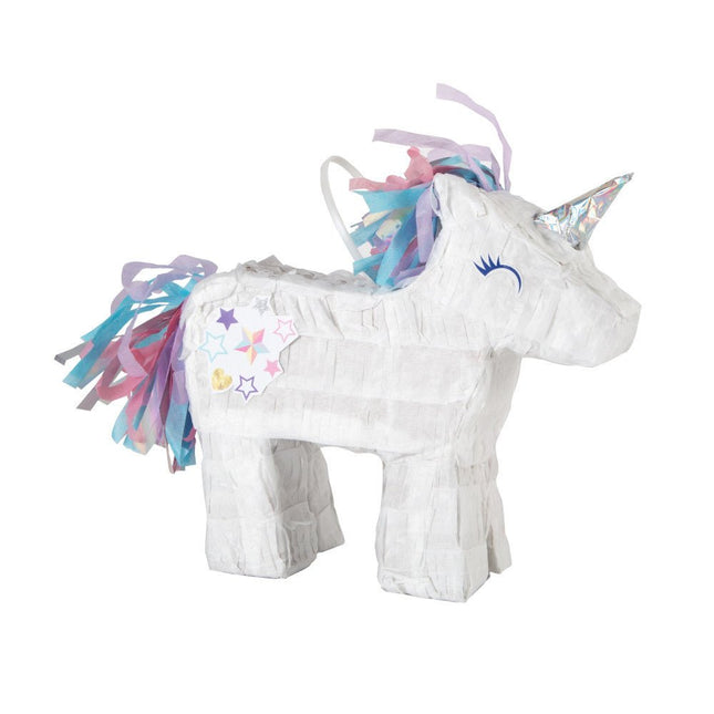 Pinata Unicorn 18cm van Unique koop je bij Partywinkel