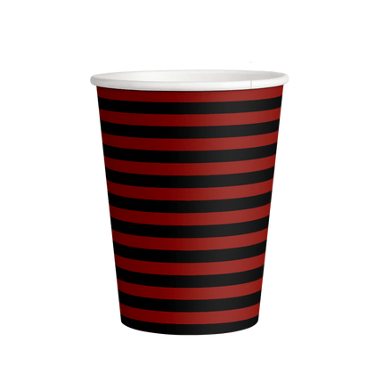 Piraat Bekers 250ml 8st van Paper Dreams koop je bij Partywinkel