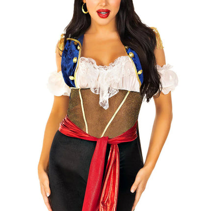 Piraat Jumpsuit Dames Leg Avenue van Leg Avenue koop je bij Partywinkel