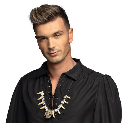 Piraat Ketting Tanden van Boland koop je bij Partywinkel