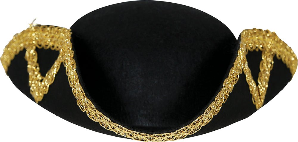 Piraathoed Zwart Goud Kind van Fiestas Guirca koop je bij Partywinkel